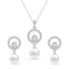 Silver Dante Pearl Jewellery Set