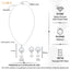 Silver Dante Pearl Jewellery Set