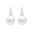 Silver Classic Pearl Earrings