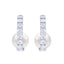 Silver Classic Pearl Earrings