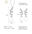 Silver Pearl Twist Jewellery Set