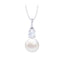 Silver Classic Pearl Pendant