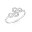Silver Infinity Ring