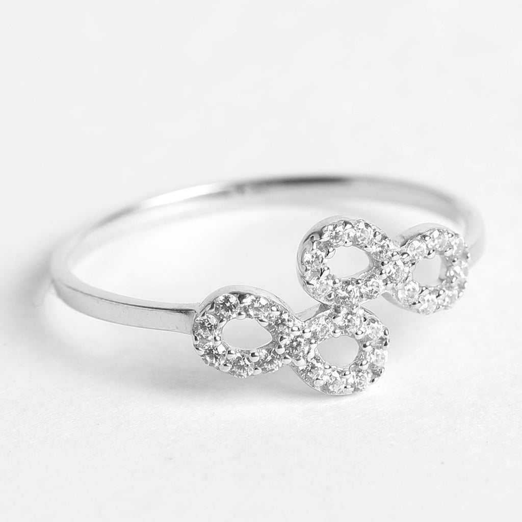 Silver Infinity Ring