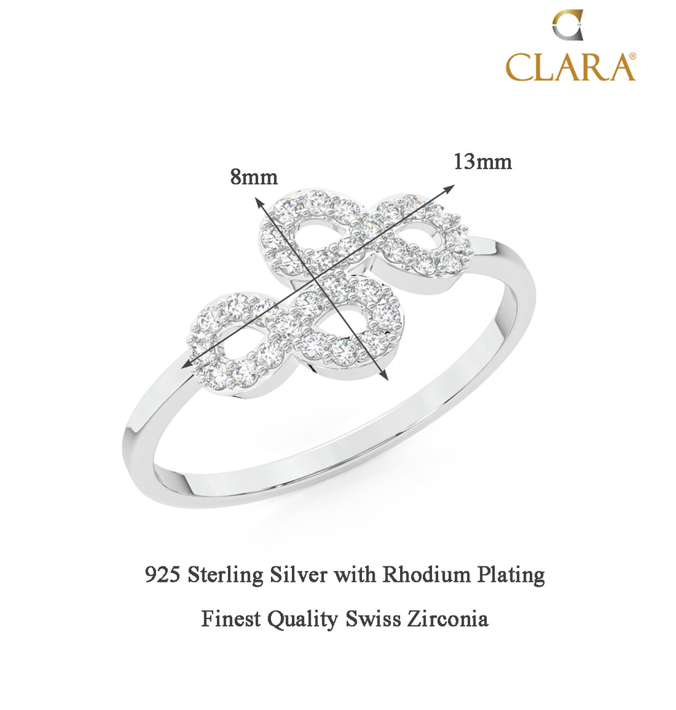 Silver Infinity Ring