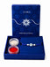 Silver Evil Eye Rakhi with Roli Chawal for Bhai Brothers