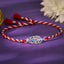Silver Morpankh Rakhi