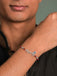 Silver Radhe Krishna Rakhi