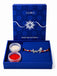 Silver Radhe Krishna Rakhi