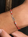 Silver Bhai Script Infinity Rakhi