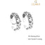 Silver Intricate Toe Rings Pair