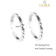 Silver Mila Toe Rings Pair