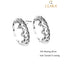 Silver Crown Toe Rings Pair