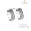 Silver Tortoise Toe Rings Pair, Oxidised