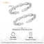 Silver Beaded Toe Rings Pair