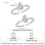 Silver Traditional Oxidised Toe Rings Pair