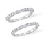 Silver Evelyn Sparkle Toe Rings Pair