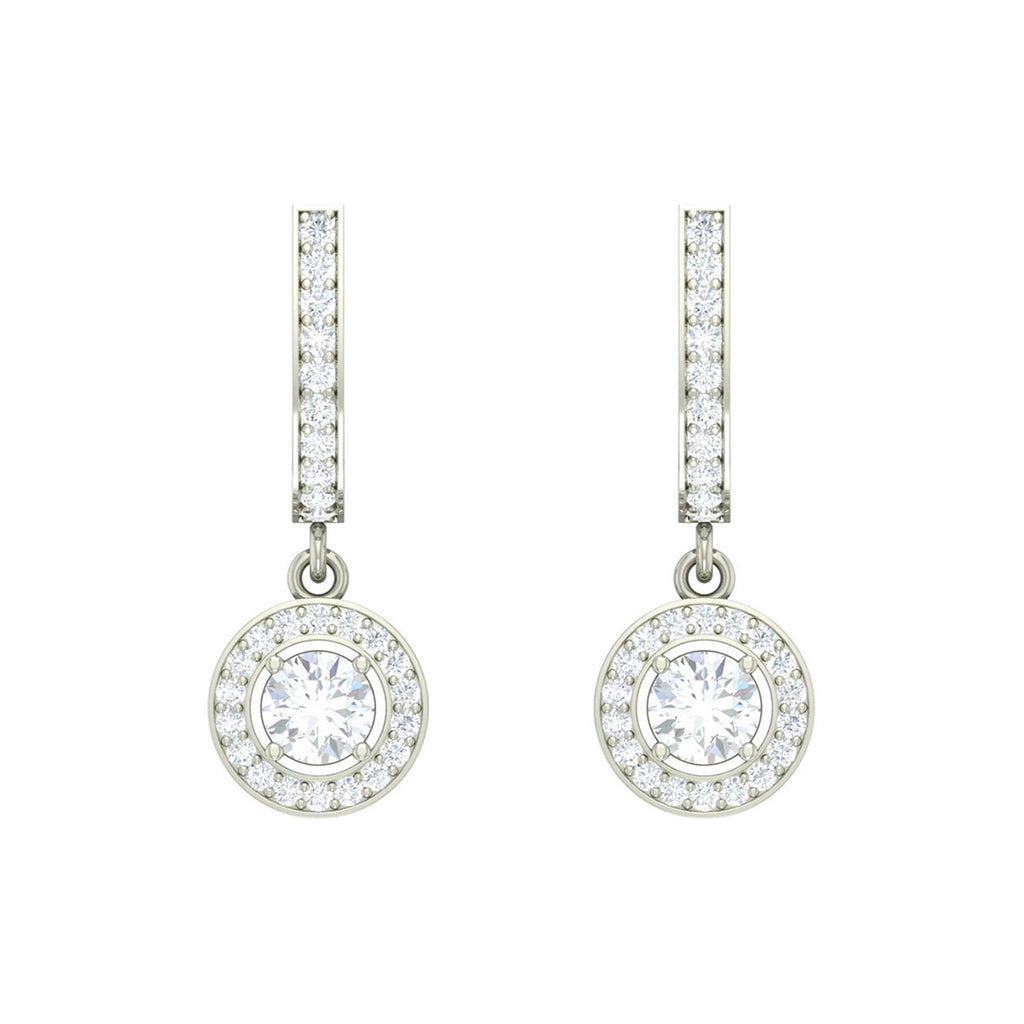 Silver Dangle & Drop Margo Earring
