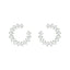 Silver Stud Aubrey Earring