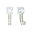 Silver Hoop Amy Earring