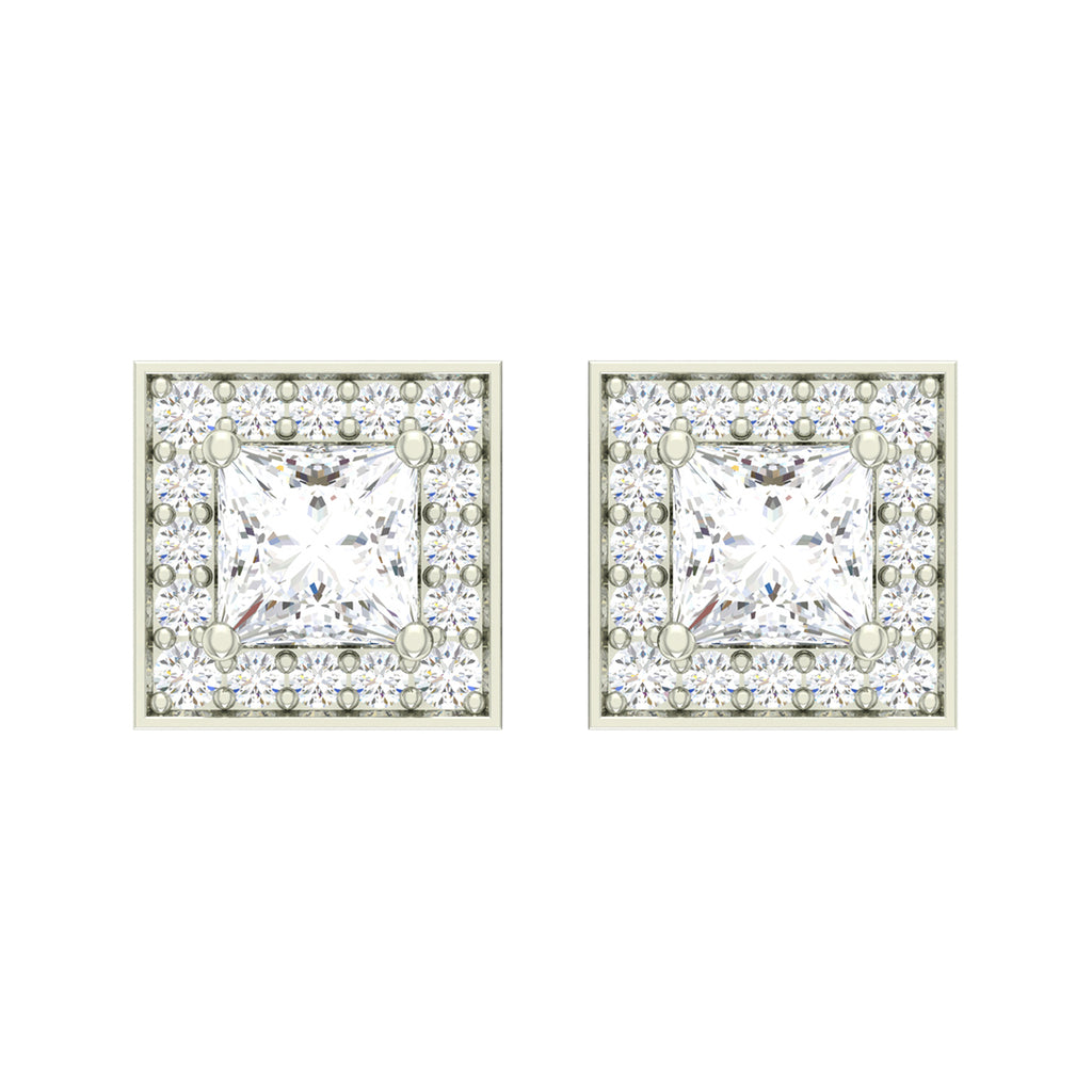 Silver Princess Earring