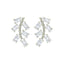 Silver Leaf Earring