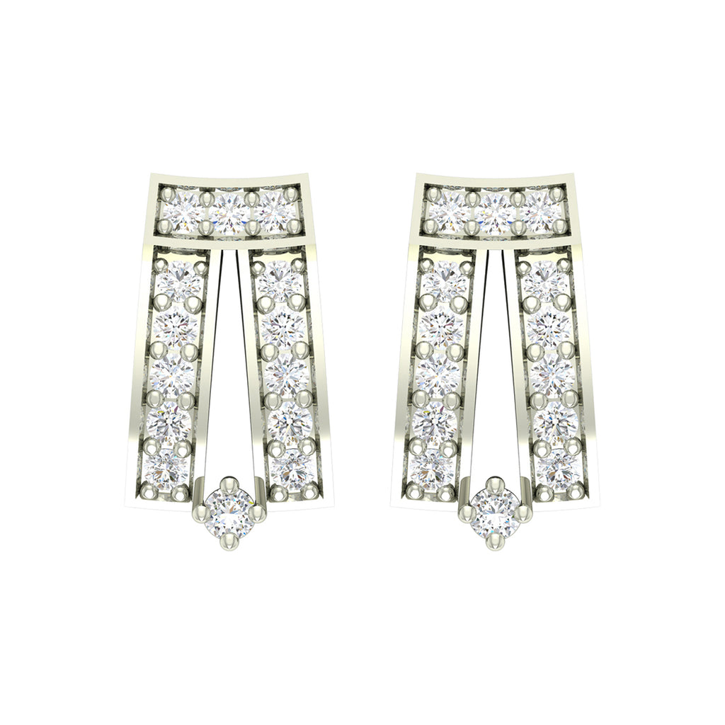 Silver Ayla Earring