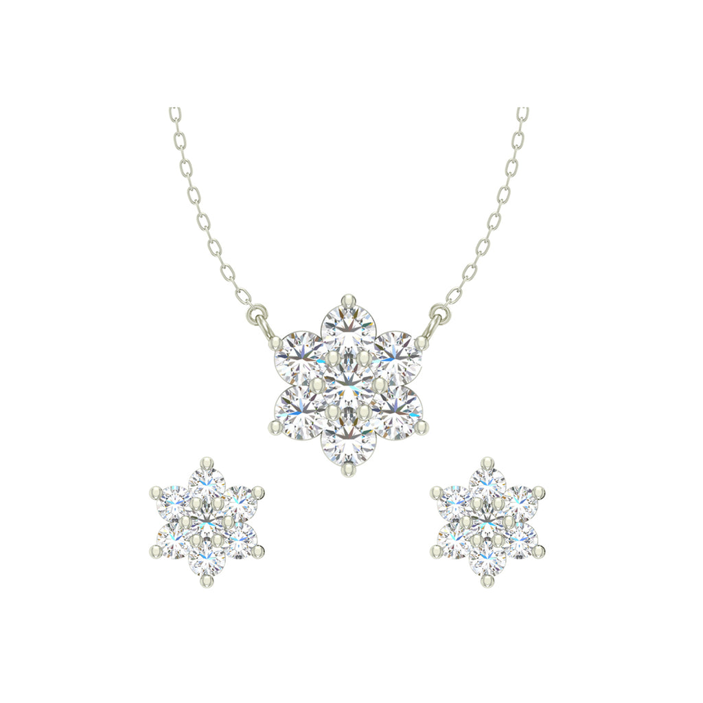 Silver Star Jewellery Set