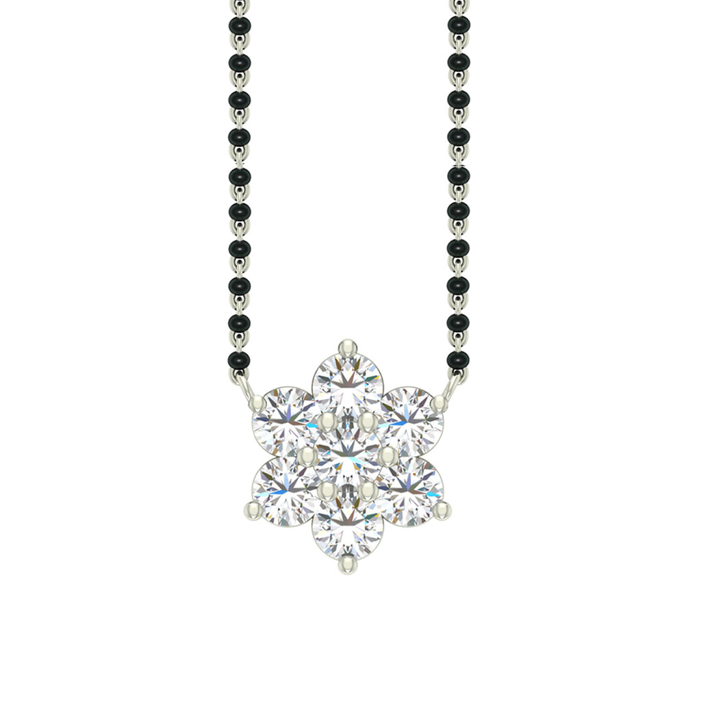 Silver Star Mangalsutra