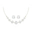 Silver 7 Stone Jewellery Set
