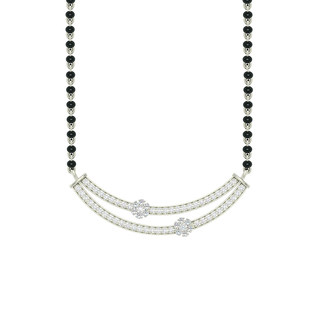 Silver Ava Mangalsutra
