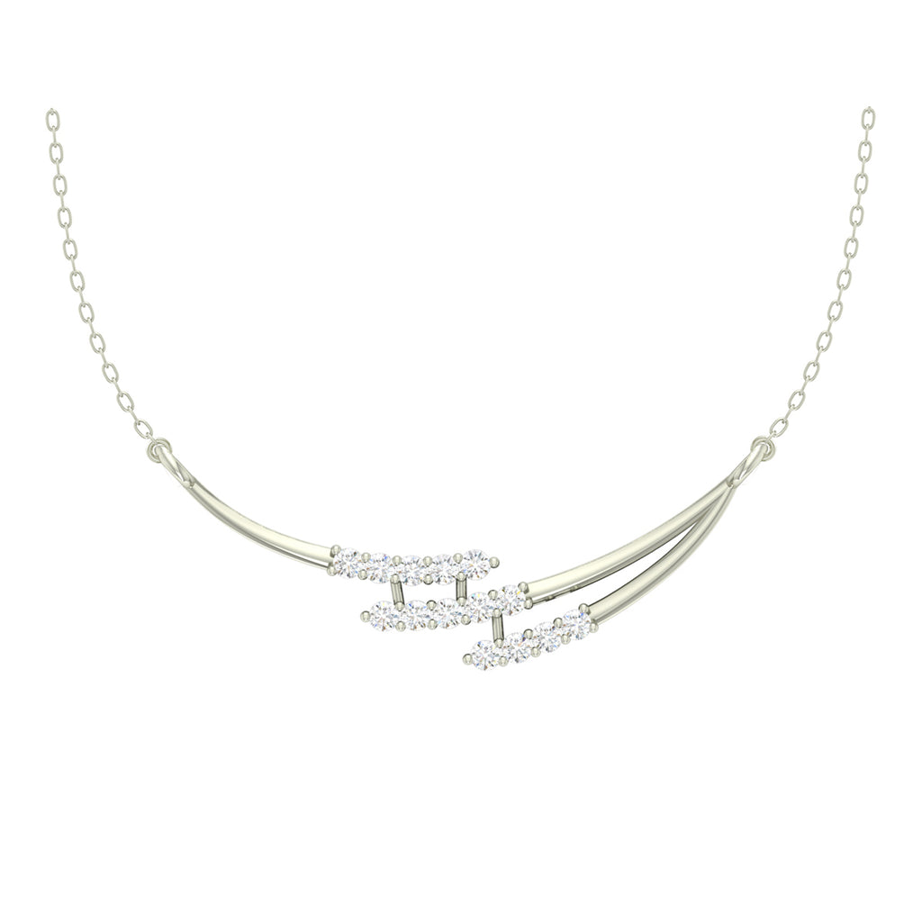 Silver Isla Pendant Chain Necklace