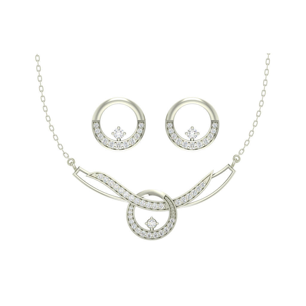 Silver Evie Jewellery Set