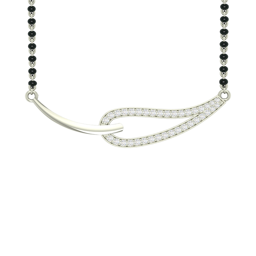 Silver Stella Mangalsutra