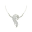 Silver Zoe Pendant Chain Necklace