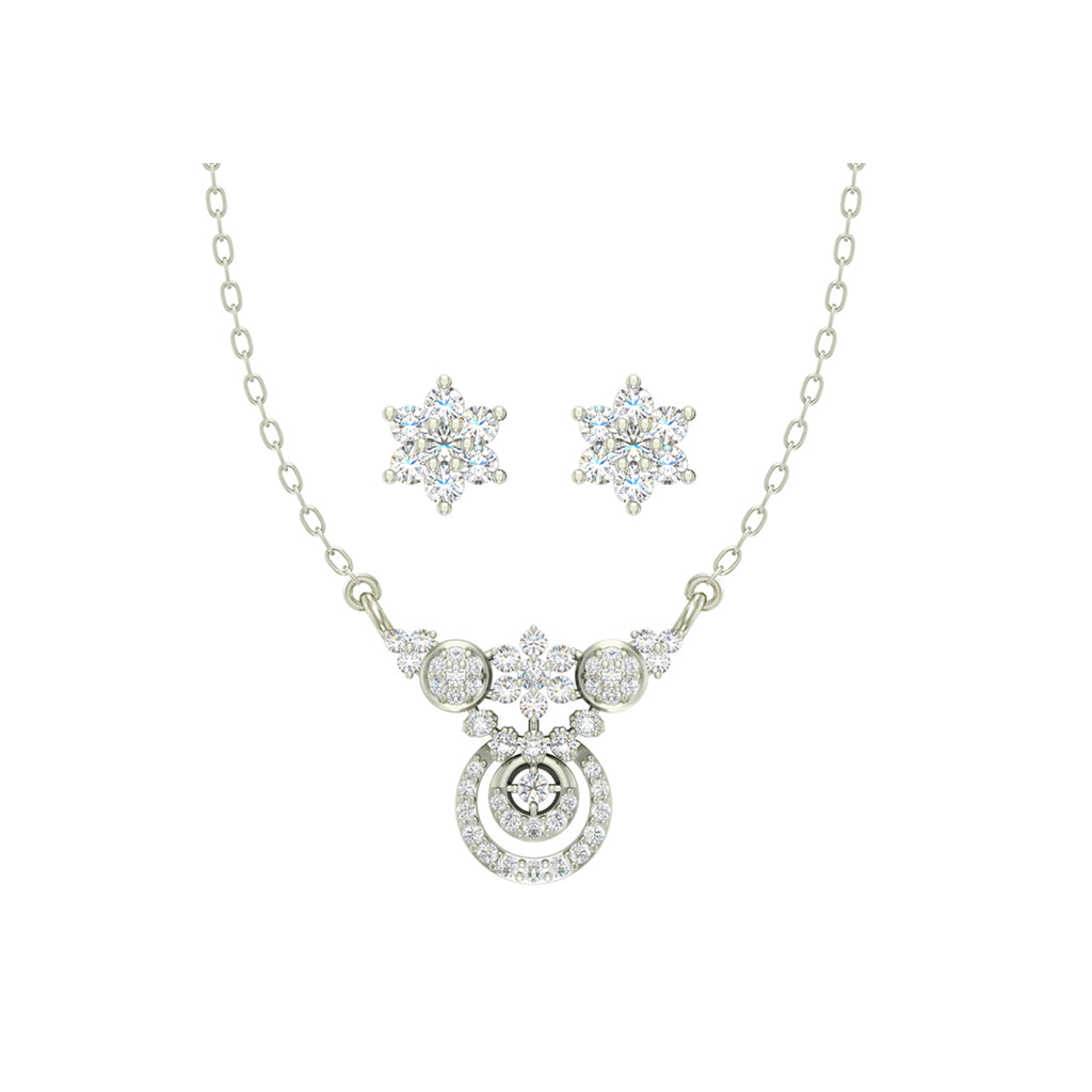 Silver Aria Jewellery Set
