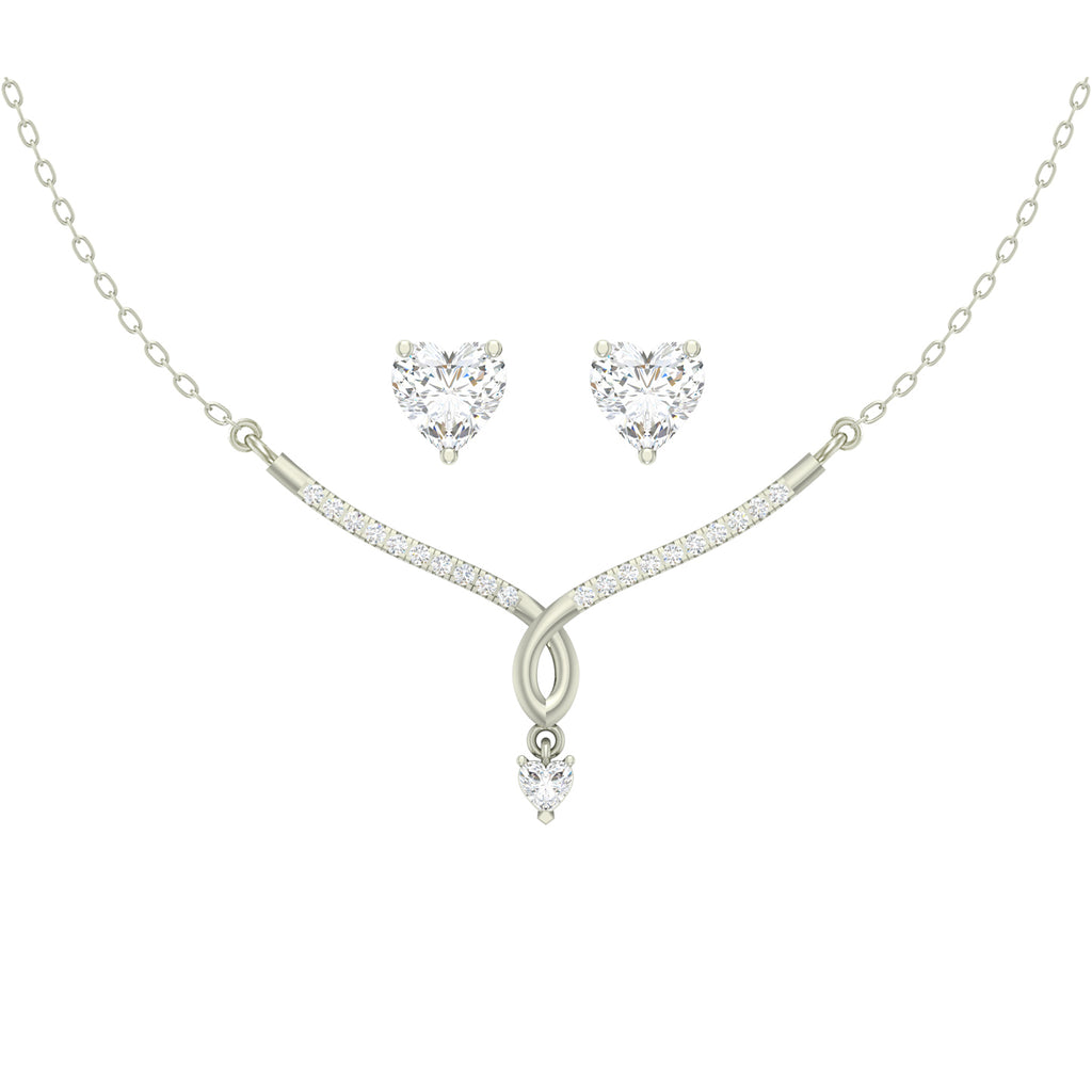 Silver Mila Jewellery Set