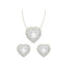 Silver Valentine Jewellery Set
