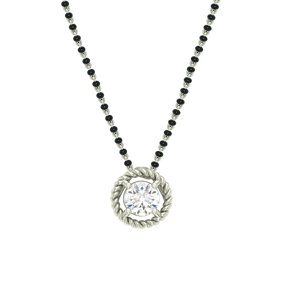 Silver Rope Mangalsutra