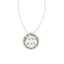 Silver Rope Pendant Chain Necklace