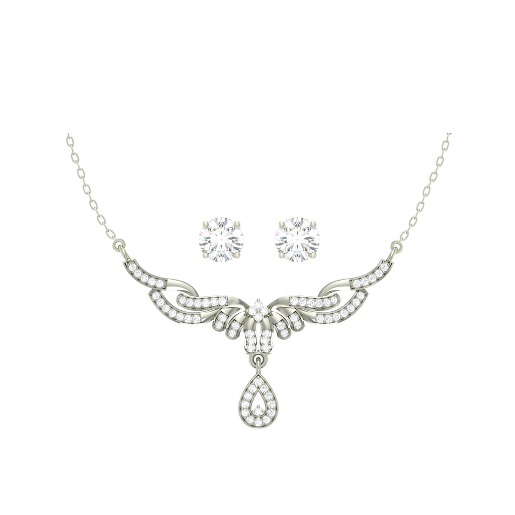 Silver Maya Jewellery Set