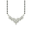 Silver Elsie Mangalsutra