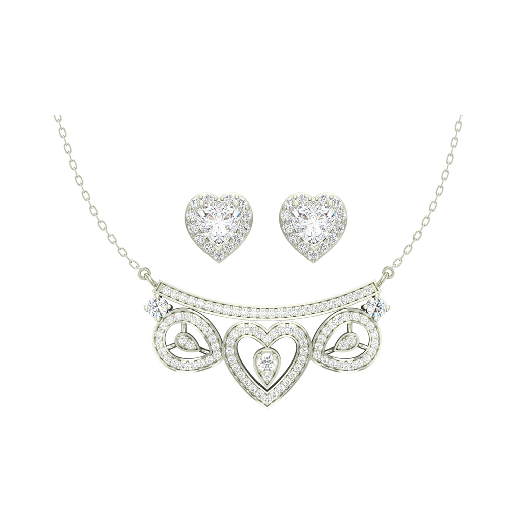 Silver Eden Jewellery Set