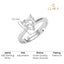 Silver Orla Classic Heart Solitaire Ring