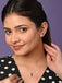 CLARA 925 Sterling Silver Reina Pendant Earring Chain Jewellery Set 