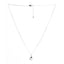 Silver Dainty Clover Pendant Chain