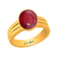 Certified Ruby Premium Manik Stunning Panchdhatu Ring 3.9cts or 4.25ratti