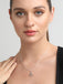 CLARA 925 Sterling Silver Rabbit Pendant Chain Necklace 