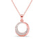 Silver Cerchio Pendant Chain  