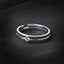 CLARA Real 925 Sterling Silver Magnus Band Ring 